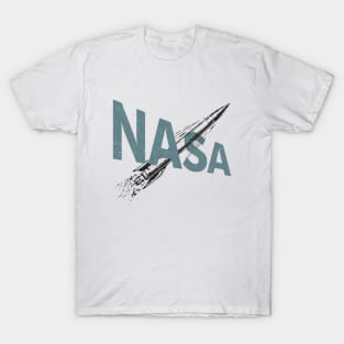 NASA Retro Rocket 2 T-Shirt